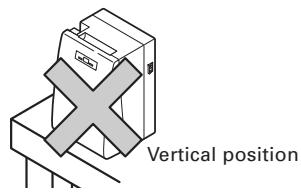 CITIZEN CT-S2000 - Precautions in Installing the Printer - 2