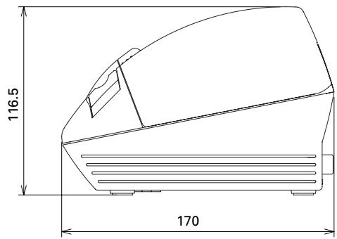 CITIZEN CT-S280 - External Views and Dimensions - 3