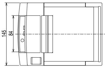 CITIZEN CT-S300 - Vistas Externas y Dimensiones - 1