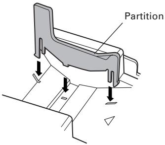 CITIZEN CT-S300 - Partition for 58-mm Wide Paper Roll - 1