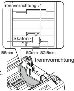 CITIZEN CT-S4000 - Trennvorrichtung für Papierrollen - 1