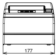 CITIZEN CT-S4000DCM - Viste edimensioni esterne - 2