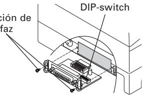 CITIZEN CT-S4000DCM - Ajuste de los DIP-Switches - 1