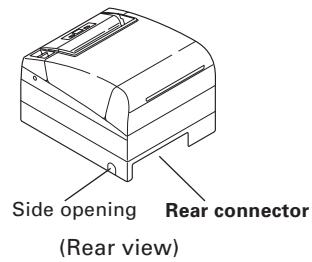 CITIZEN CT-S4000DCM - Printer Appearance - 2