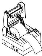 CITIZEN CT-S4000DCM - Colocacion/Cambio del Rollo de Papel - 1