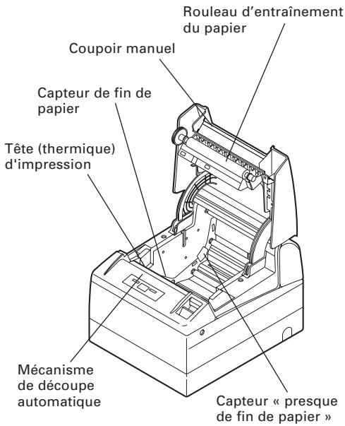 CITIZEN CT-S4000L - Intérieur du capot de l'imprimante - 1