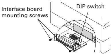 CITIZEN CT-S4000L - Setting DIP Switch - 1