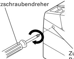 CITIZEN CT-S4000L - Vorgehensweise, wenn sich die Papierabdeckung nicht öffnen lässt - 1