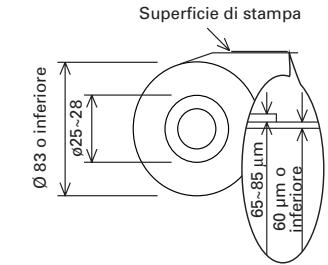CITIZEN CBM-1000 II - Foglio etichetta termica (rilevamento intervallo etichetta) - 3