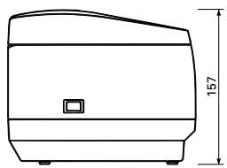 CITIZEN CBM-1000 II - APPENDIX 1. OUTLINE DRAWING - 3