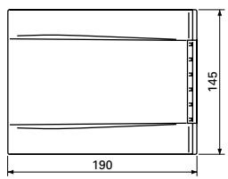 CITIZEN CBM-1000 II - APPENDIX 1. OUTLINE DRAWING - 1