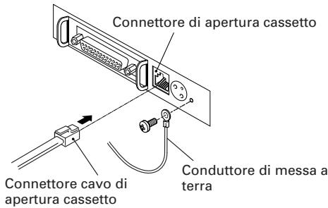 CITIZEN CBM-1000 II - Collegamento del connettore di aperture cassetto - 1