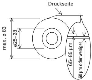 CITIZEN CBM-1000II - (2)Thermo-Etikettendruckpapier (Etikettenabstand-Detektion) - 3