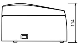 CITIZEN CBM-1000II - APPENDIX 1. OUTLINE DRAWING - 5