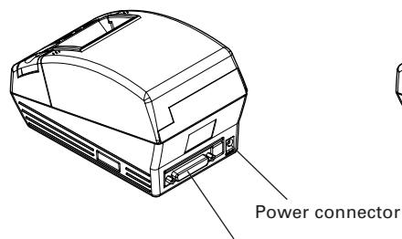CITIZEN CT-S281 - Rear Connectors - 1