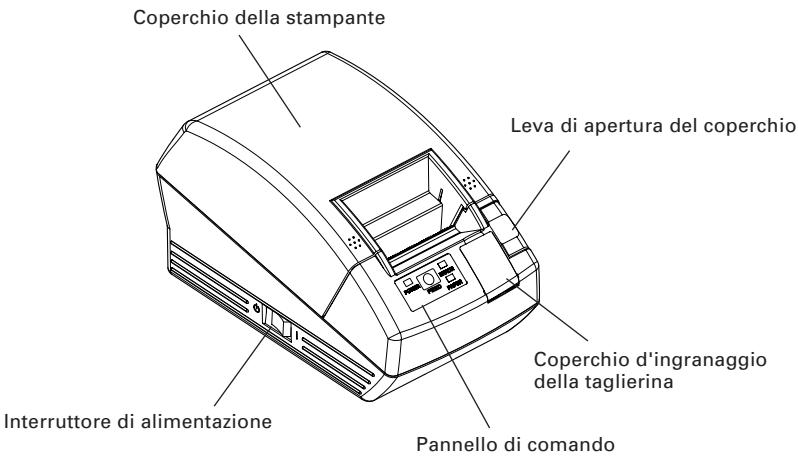 CITIZEN CT-S281 - Aspetto esterno della stampante - 1