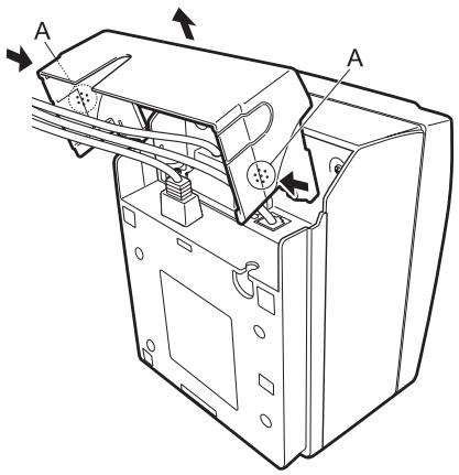 CITIZEN CT-S651 - Rimozione del coperchio interfaccia - 1
