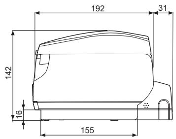 CITIZEN CT-S651 - Äußere Ansicht und Abmessungen - 3