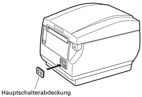 CITIZEN CT-S651 - Anbringen der Hauptschalterabdeckung - 1