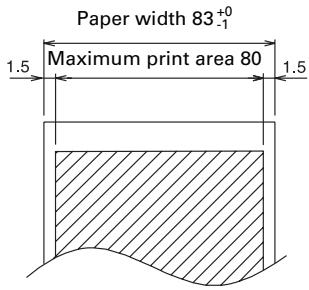 CITIZEN CT-S651 - Printing Paper - 1