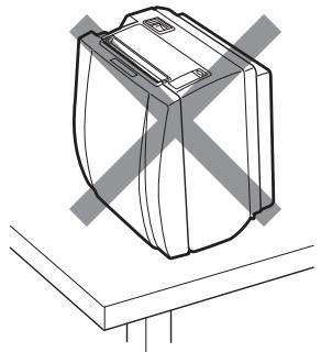 CITIZEN CT-S651 - Precauzioni per l'installazione della stampante - 2