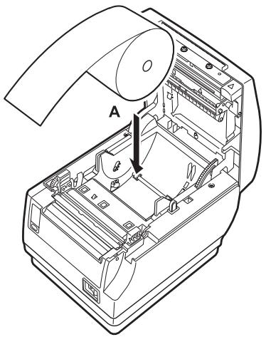 CITIZEN CT-S651 - Chargement du papier - 3