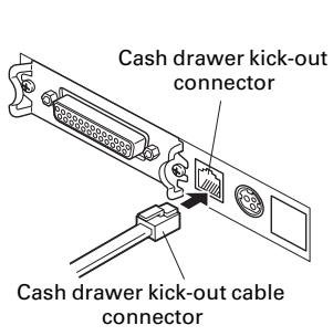 CITIZEN CT-S651 - Connecting the Cash Printer - 1