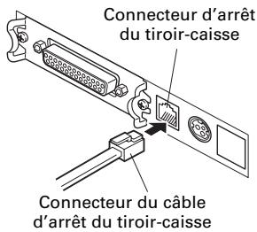 CITIZEN CT-S651 - Branchement du tiroir-caisse - 1