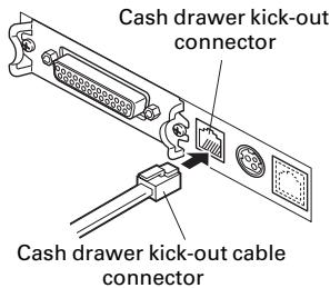 CITIZEN CT-S801 - Connecting the Cash Printer - 1