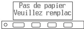 CITIZEN CT-S801 - Messages d'erreur - 2