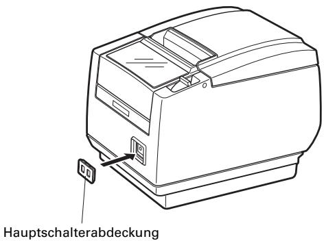 CITIZEN CT-S801 - Anbringen der Hauptschalterabdeckung - 1