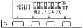 CITIZEN CT-S801 - Mode de réglage de commutateur DIP virtuel - 1