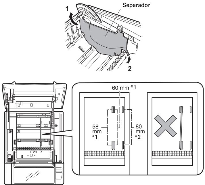 CITIZEN CT-S801 - Separador para rollo de papel - 1