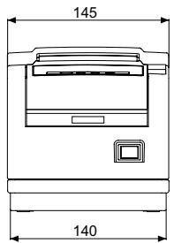 CITIZEN CT-S801 - Vues et dimensions externes - 2