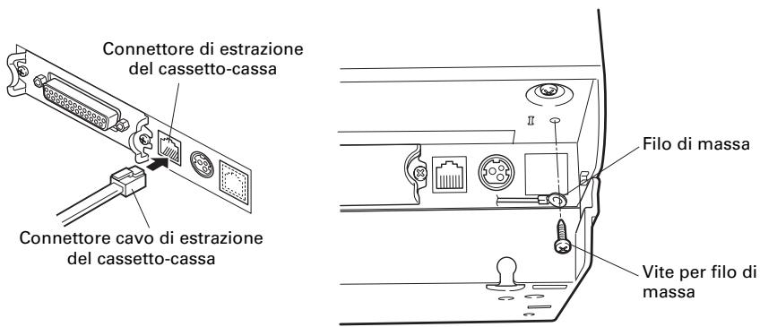 CITIZEN CT-S851 - Collegamento del cassetto-cassa - 1