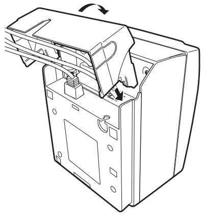 CITIZEN CT-S851 - Colocacion de la tapa de conexiones - 1