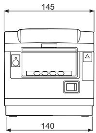 CITIZEN CT-S851 - External Views and Dimensions - 2