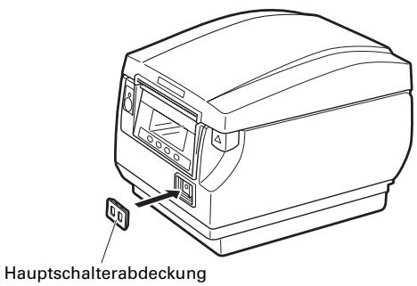 CITIZEN CT-S851 - Anbringen der Hauptschalterabdeckung - 1