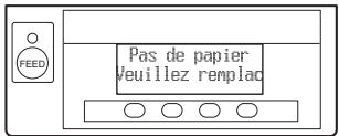 CITIZEN CT-S851 - Messages d'erreur - 2