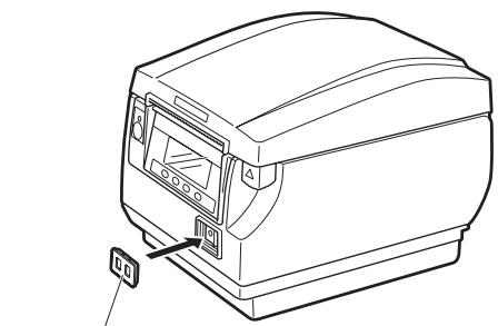 CITIZEN CT-S851 - Attaching the Power Switch Cover - 1