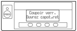CITIZEN CT-S851 - Déverrouillage d'un verrou du système de découverte (1) - 1