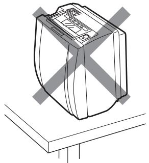 CITIZEN CT-S851 - Precauzioni per l'installazione della stampante - 2