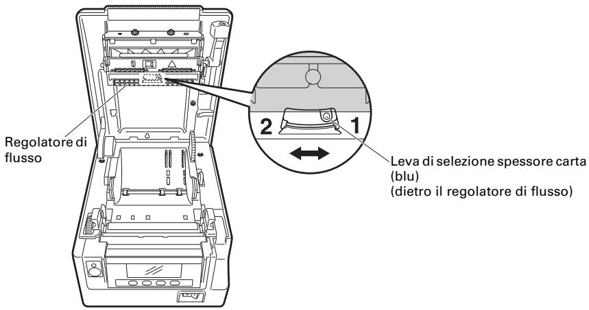 CITIZEN CT-S851 - Regolazione spessore carta - 1