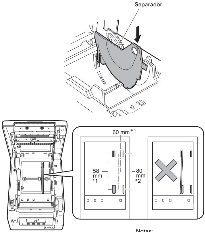 CITIZEN CT-S851 - Separador para rollo de papel - 1