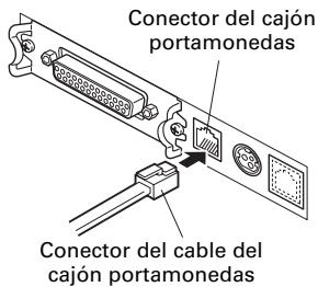 CITIZEN CT-S851 - Conexión del cajón portamonedas - 1