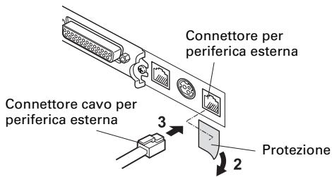 CITIZEN CT-S851 - Collegamento di una periferica esterna - 1