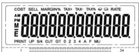 CITIZEN CX-77BN - Affichage : - 1