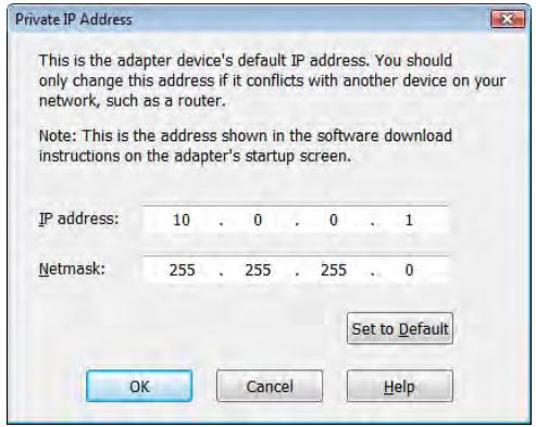 INFOCUS LITESHOW II - Private IP Address - 1