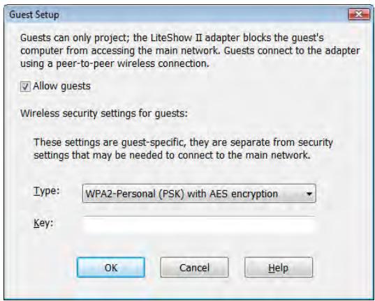 INFOCUS LITESHOW II - Enterprise specific Advanced settings - 2