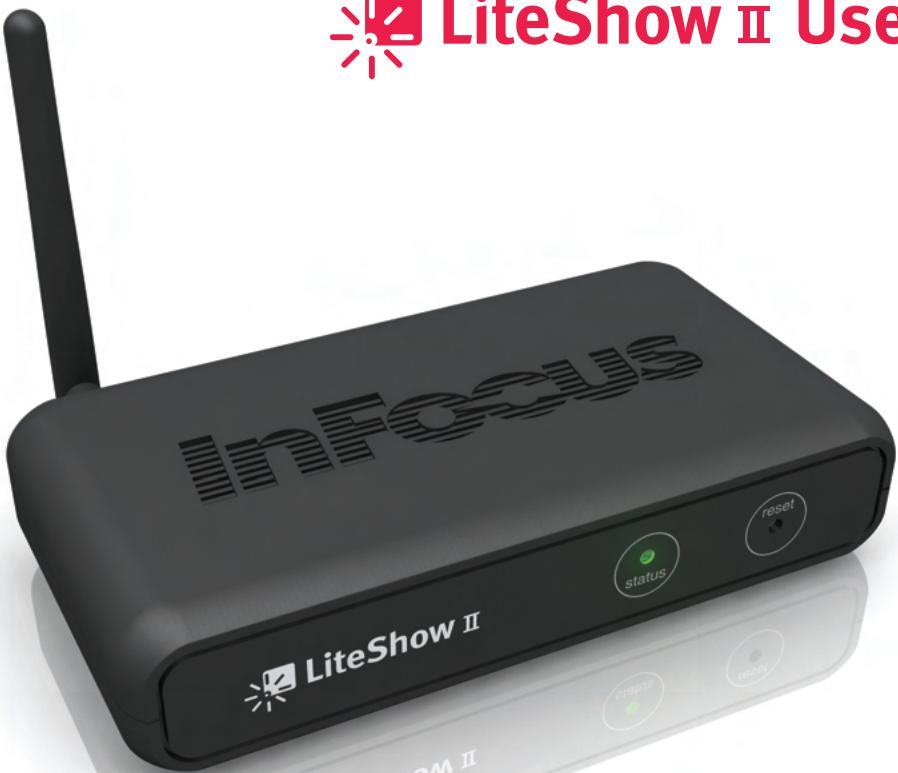 INFOCUS LITESHOW II - LiteShow II User's Guide - 1